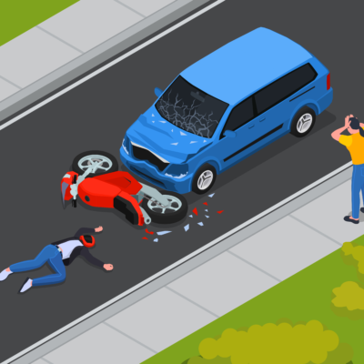 high-speed motorcycle accident